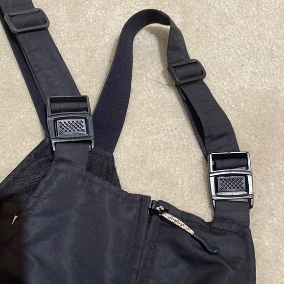 Magellan Outdoors Ski Snow Pants Bibs Overalls Jumper Black Youth Size Small - Picture 5 of 12